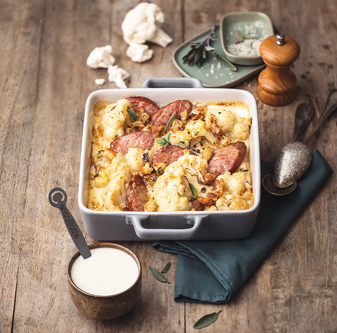 Gratin de chou-fleur à la Cancoillotte