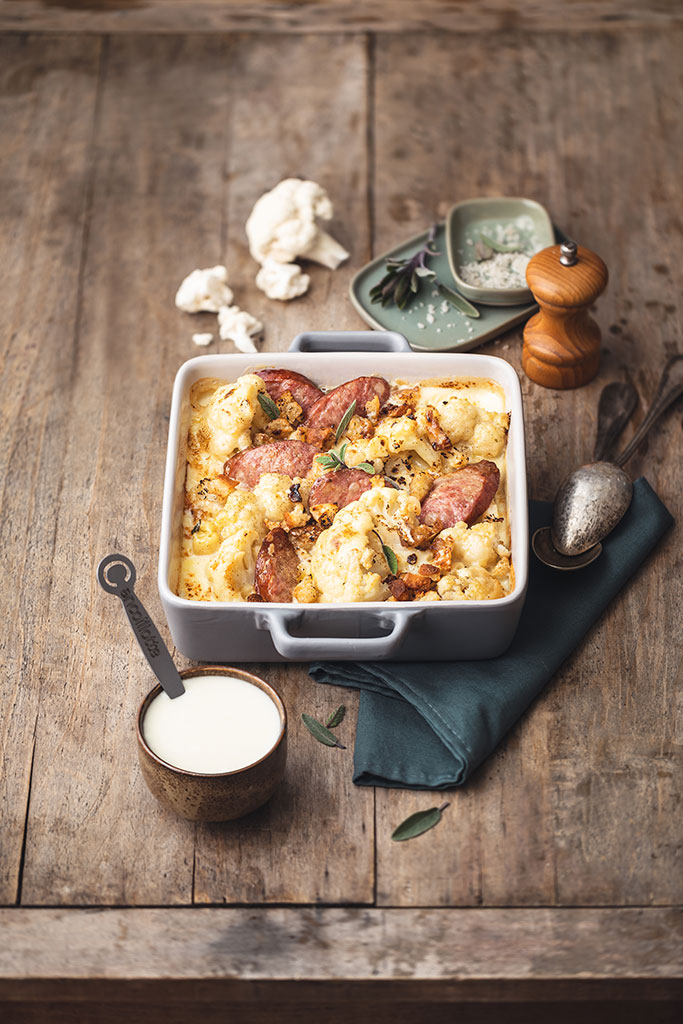 Gratin de chou-fleur à la Cancoillotte