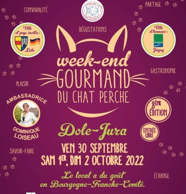 Week-end Gourmand du Chat Perché à Dole : à la rencontre des patrimoines et des saveurs !