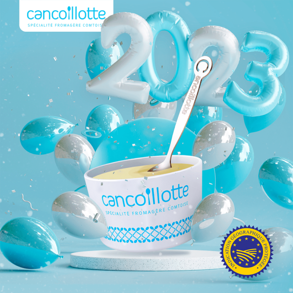 La Cancoillotte vous souhaite une très belle année 2023 !