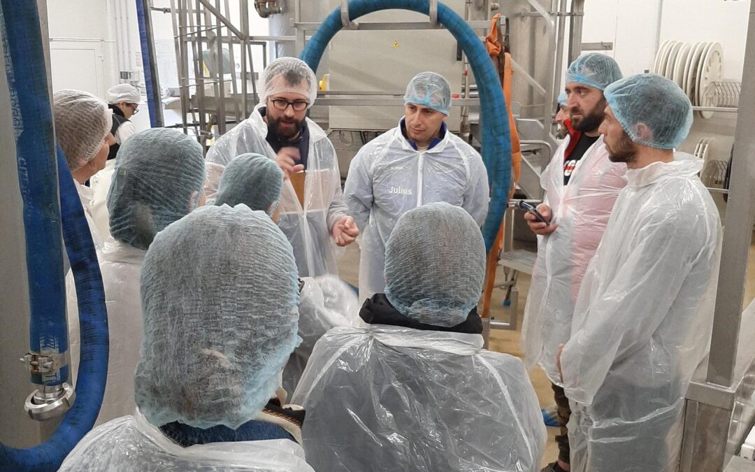 La Cancoillotte séduit au-delà des frontières : une délégation géorgienne en visite en Franche-Comté
