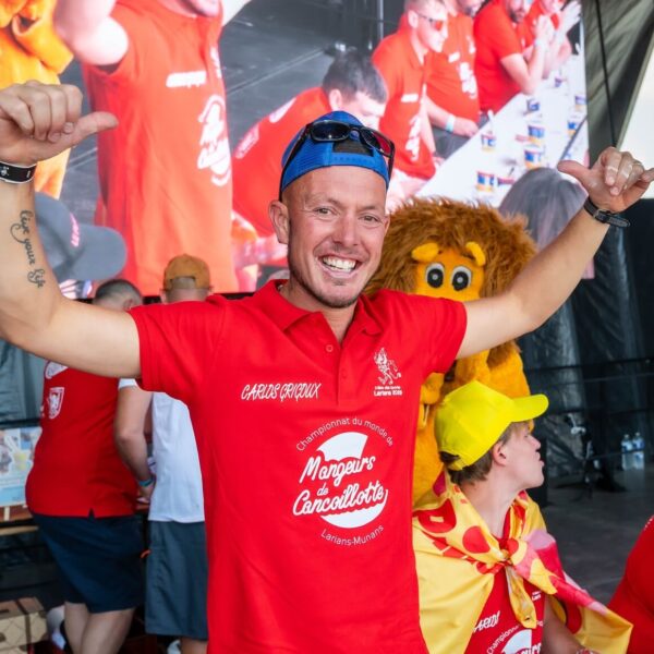 Second sacre pour Gianni Massardi, champion du monde du plus gros mangeur de Cancoillotte